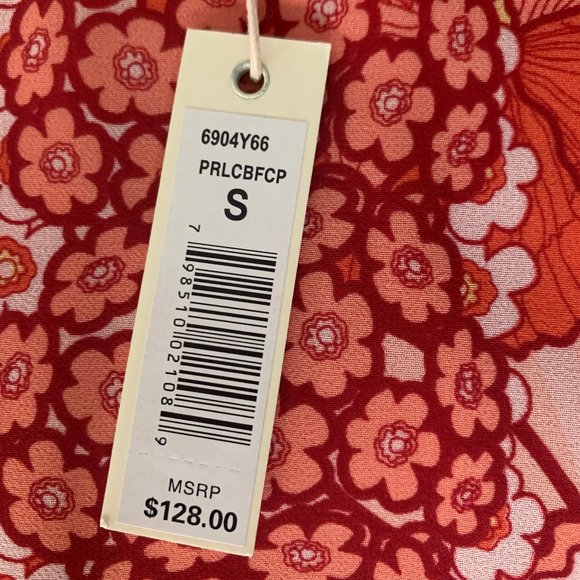 Max Studio Sleeveless Floral Dress NWT - Picture 3 of 5